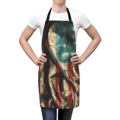 Patriotic USA Flag Apron