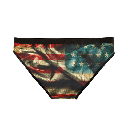 Patriotic Women's Underwear - USA Flag Design