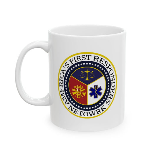 Support Our First Responders Ceramic Mug