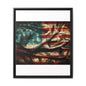 Framed American Flag Canvas