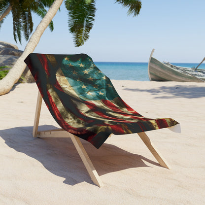 Patriotic Beach Towel