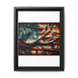 Framed American Flag Canvas