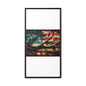 Framed American Flag Canvas